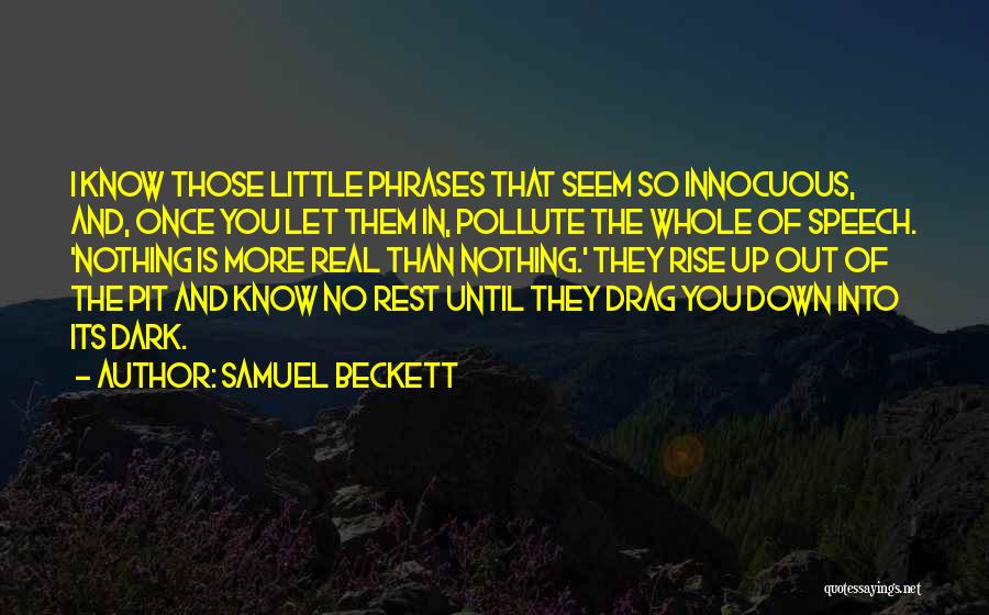 Dark Pit Quotes By Samuel Beckett