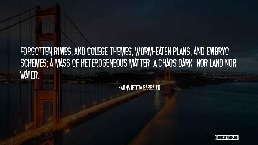 Dark Plans Quotes By Anna Letitia Barbauld Dark Plans Quotes By Anna Letitia Barbauld