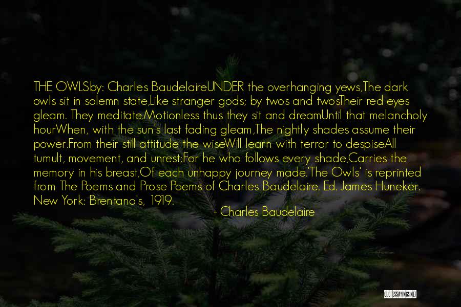 Dark Poems And Quotes By Charles Baudelaire