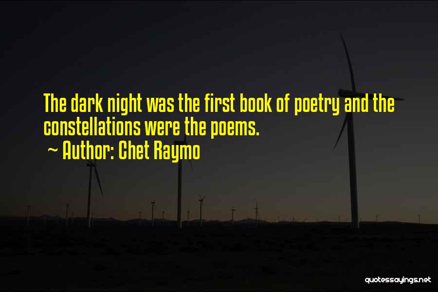 Dark Poems And Quotes By Chet Raymo