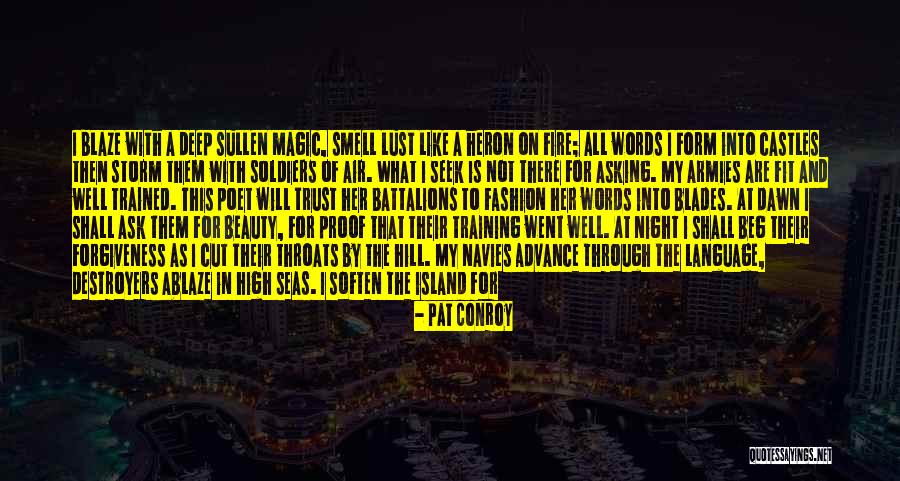 Dark Poems And Quotes By Pat Conroy