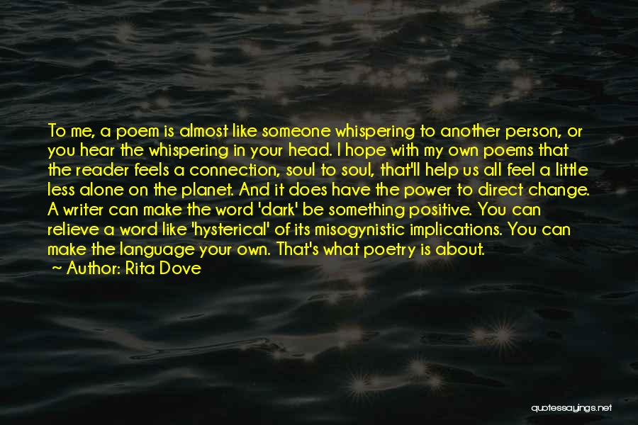 Dark Poems And Quotes By Rita Dove