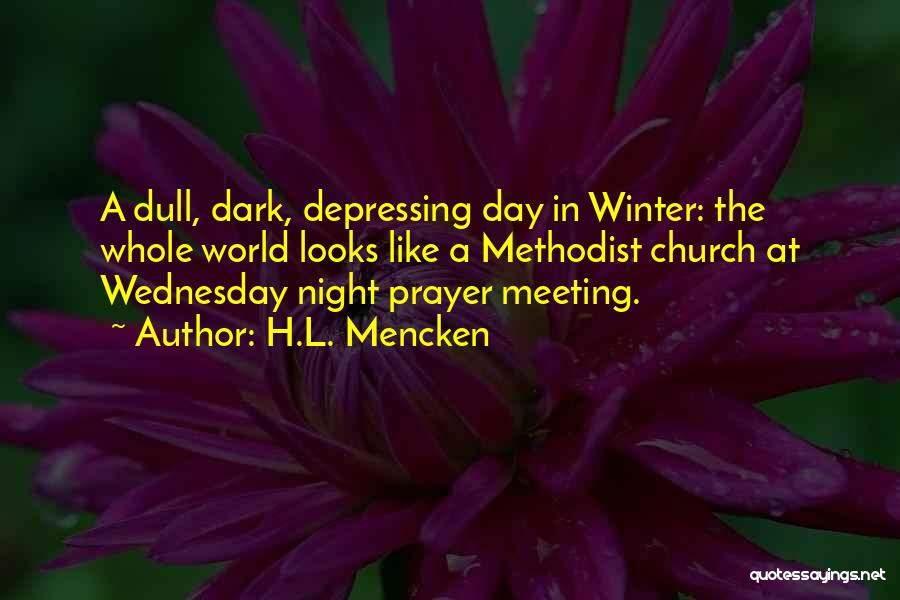 Dark Quotes By H.L. Mencken