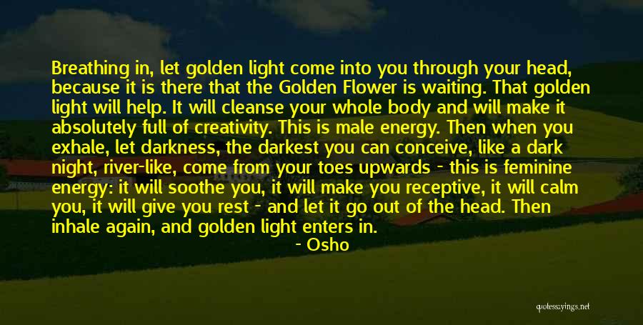 Dark River Quotes By Osho Dark River Quotes By Osho