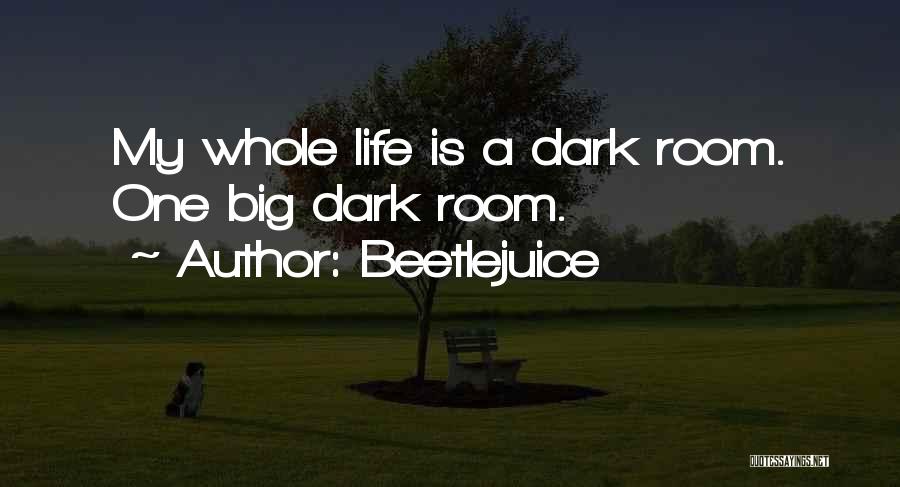 Dark Rooms Quotes By Beetlejuice