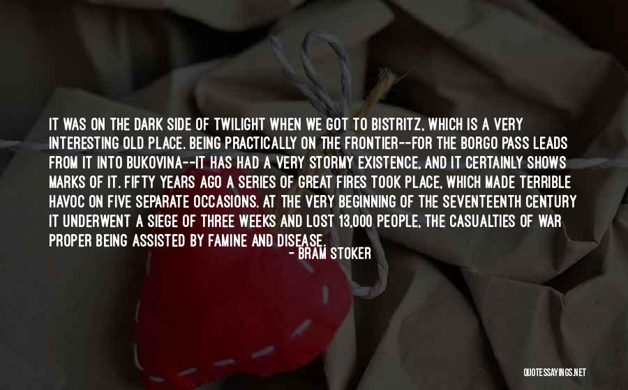 Dark Series Quotes By Bram Stoker Dark Series Quotes By Bram Stoker