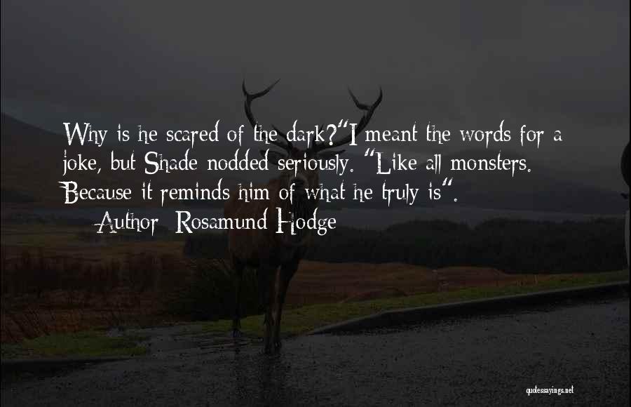 Dark Shade Quotes By Rosamund Hodge