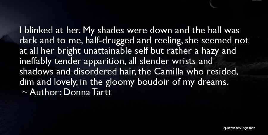 Dark Shades Quotes By Donna Tartt