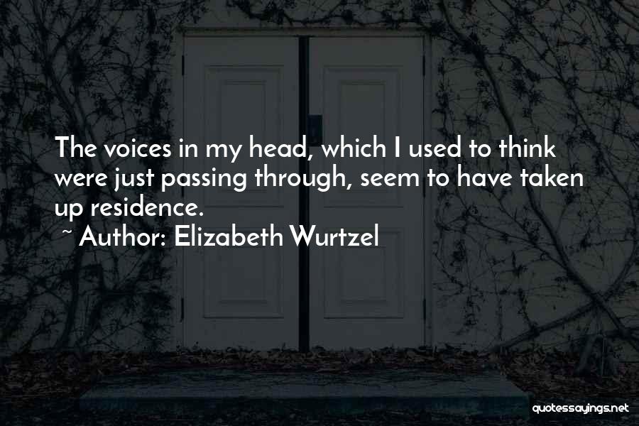 Dark Shadows Tv Series Quotes By Elizabeth Wurtzel