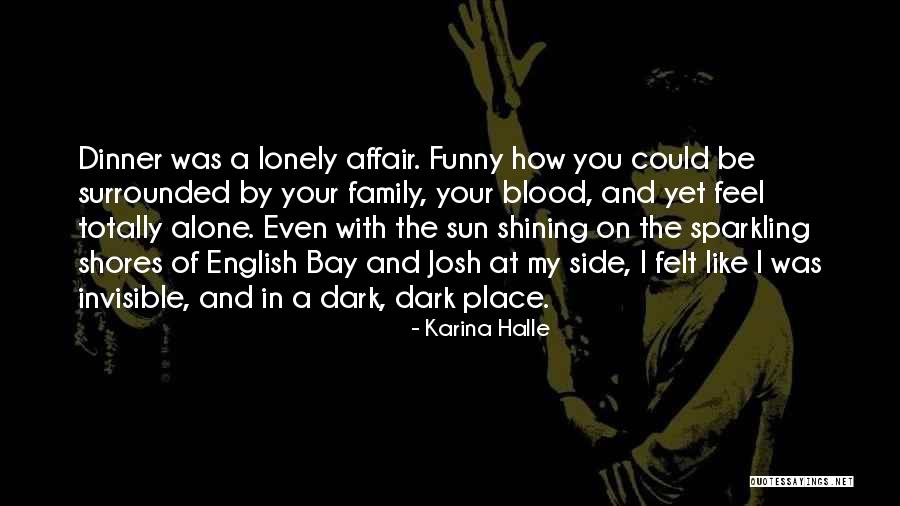 Dark Side Funny Quotes By Karina Halle