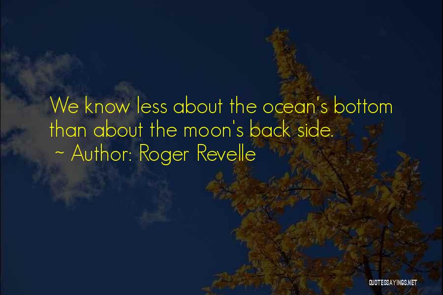 Dark Side Moon Quotes By Roger Revelle