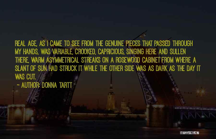 Dark Side Of The Sun Quotes By Donna Tartt