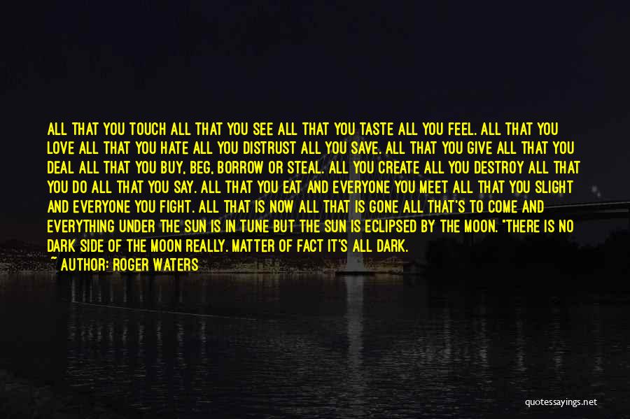 Dark Side Of The Sun Quotes By Roger Waters