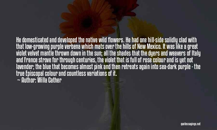 Dark Side Of The Sun Quotes By Willa Cather
