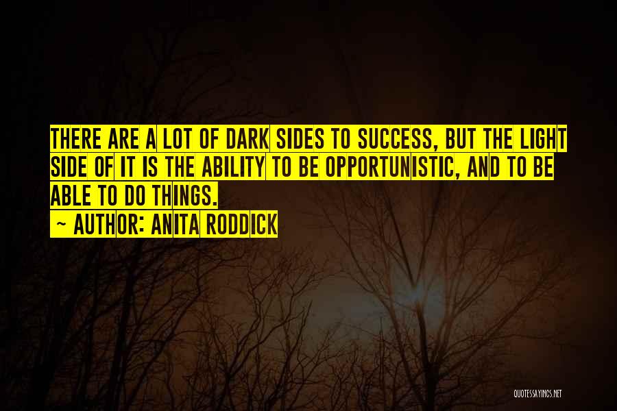 Dark Sides Quotes By Anita Roddick