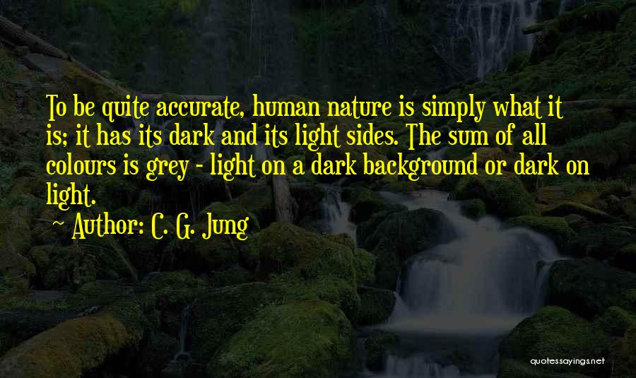 Dark Sides Quotes By C. G. Jung