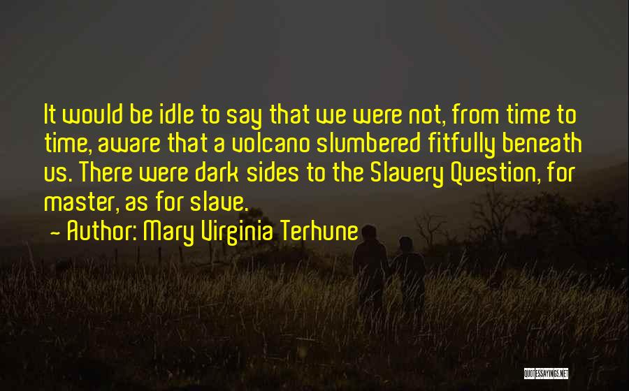 Dark Sides Quotes By Mary Virginia Terhune