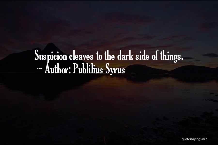 Dark Sides Quotes By Publilius Syrus