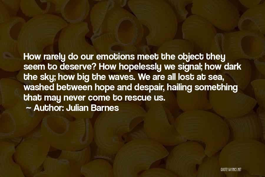 Dark Sky Quotes By Julian Barnes
