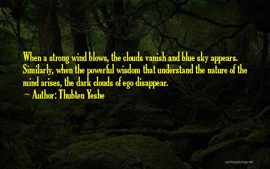 Dark Sky Quotes By Thubten Yeshe