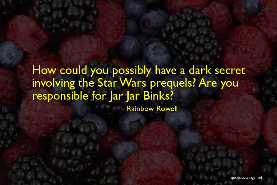 Dark Star Wars Quotes By Rainbow Rowell