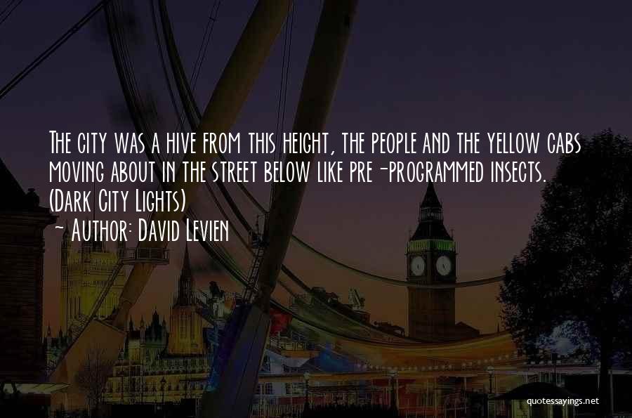 Dark Streets Quotes By David Levien