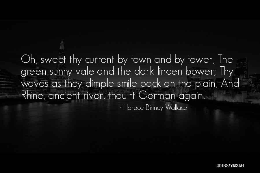 Dark Tower Quotes By Horace Binney Wallace