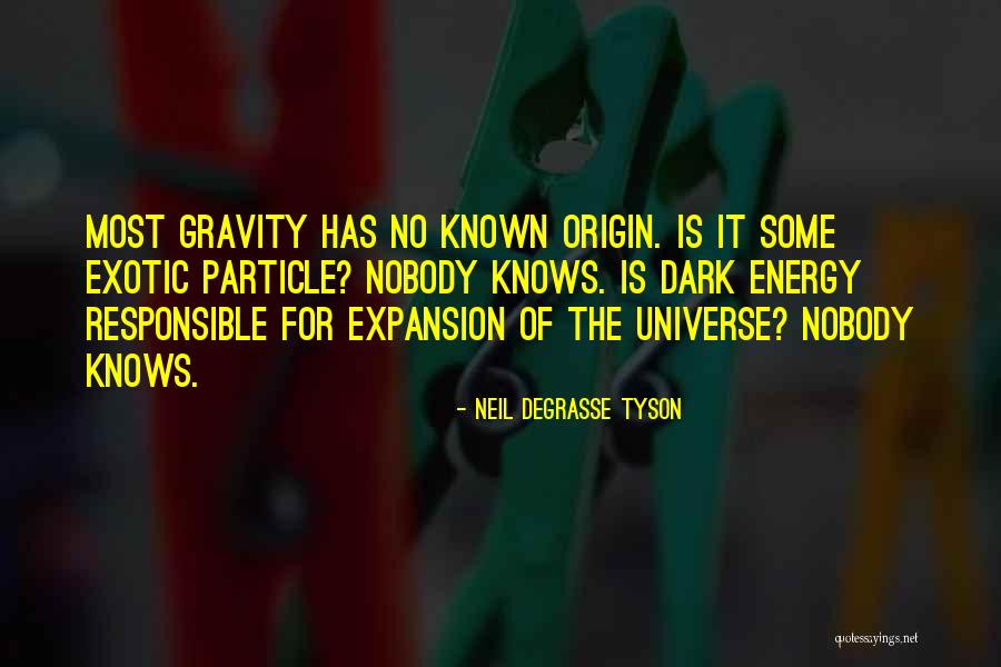 Dark Universe Quotes By Neil DeGrasse Tyson Dark Universe Quotes By Neil DeGrasse Tyson