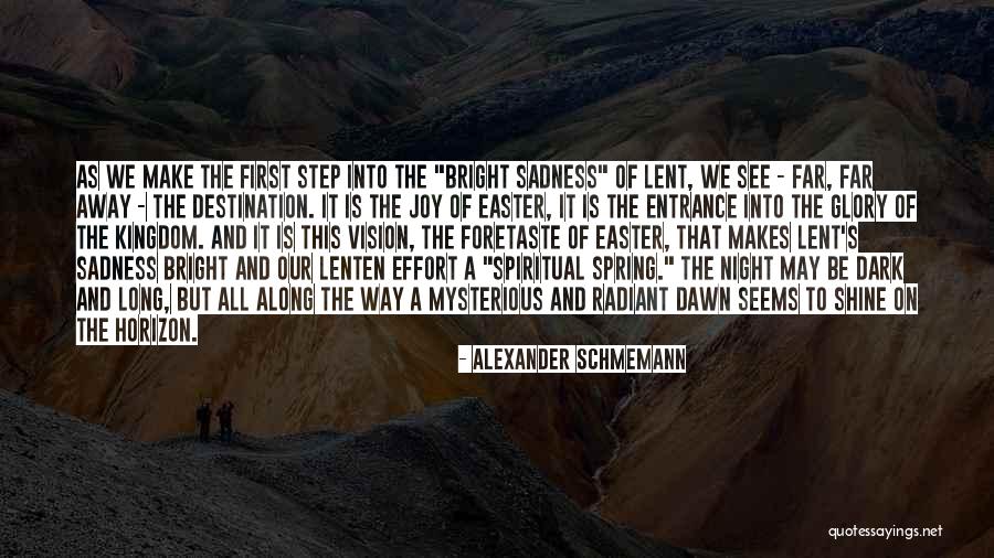 Dark Vision Quotes By Alexander Schmemann