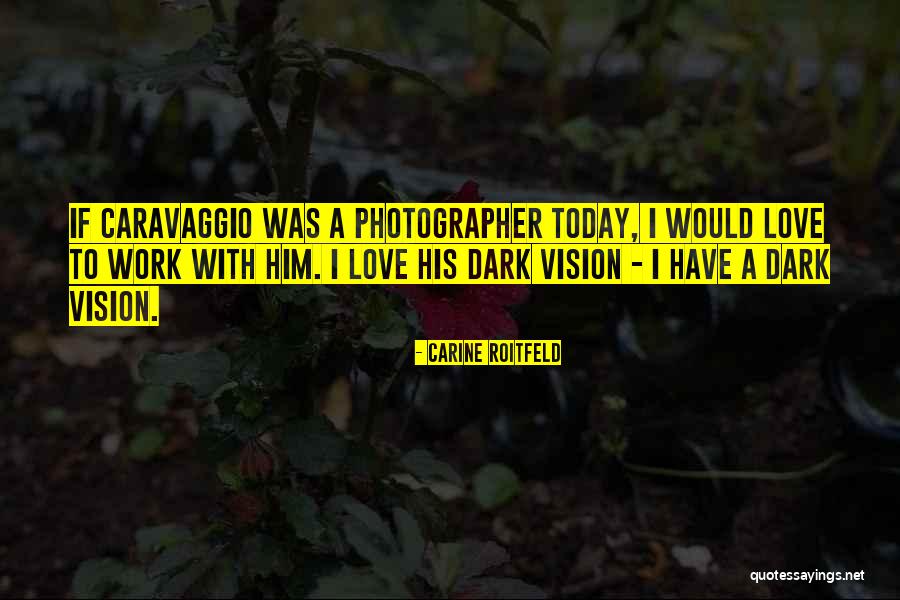 Dark Vision Quotes By Carine Roitfeld