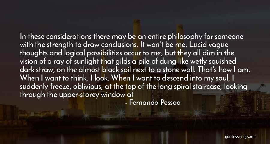 Dark Vision Quotes By Fernando Pessoa