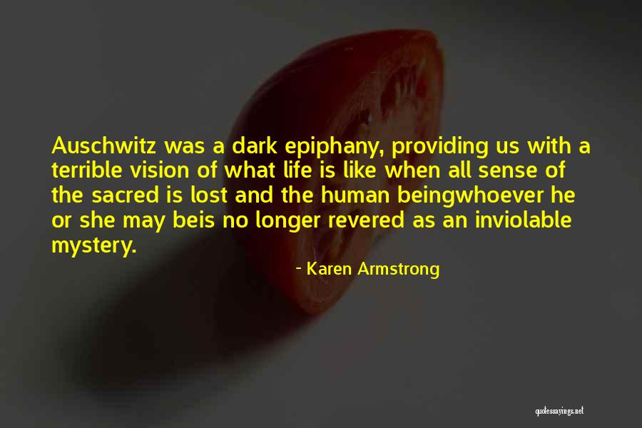 Dark Vision Quotes By Karen Armstrong Dark Vision Quotes By Karen Armstrong