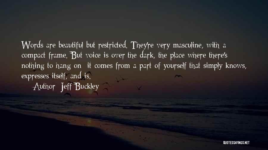 Dark Yet Beautiful Quotes By Jeff Buckley