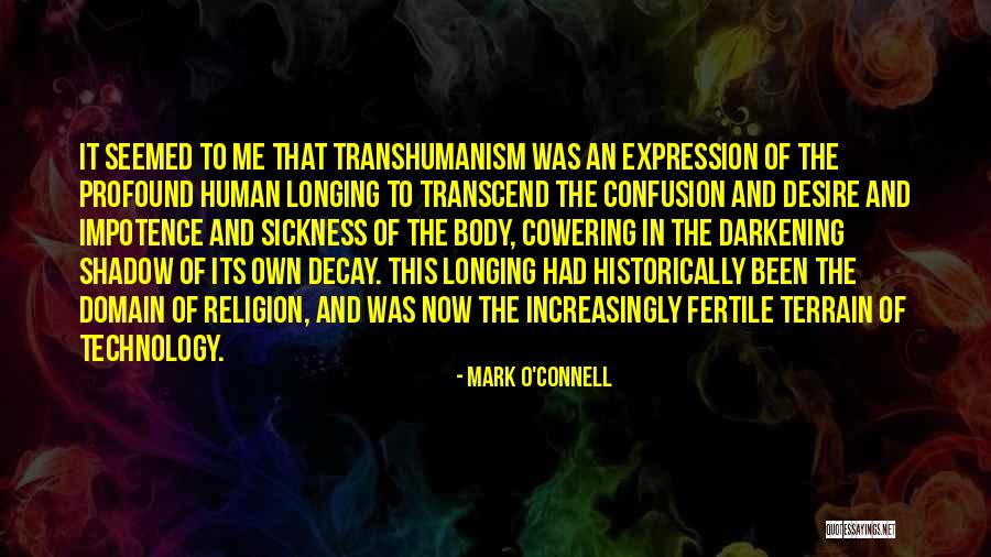 Darkening Quotes By Mark O'Connell