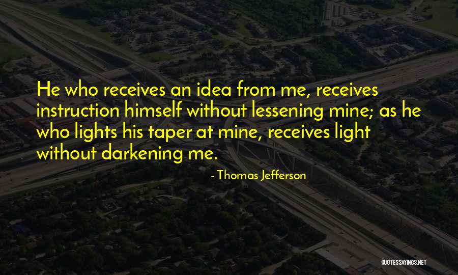 Darkening Quotes By Thomas Jefferson