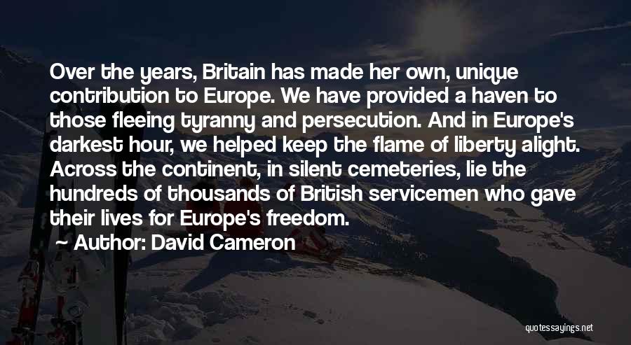 Darkest Hour Quotes By David Cameron