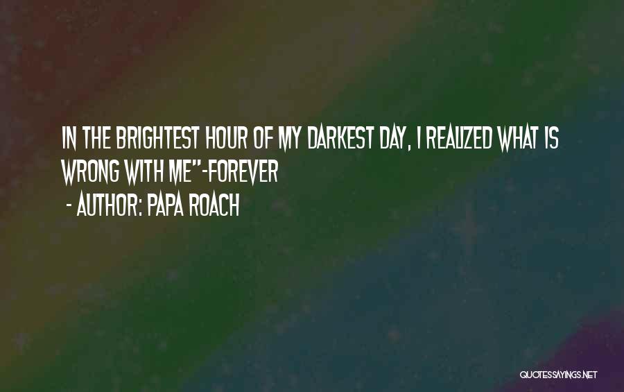 Darkest Hour Quotes By Papa Roach