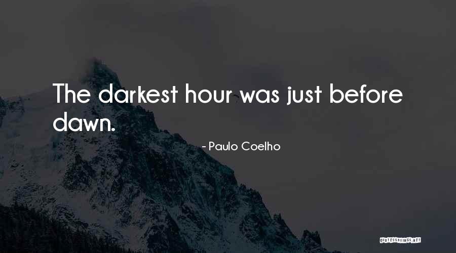 Darkest Life Quotes By Paulo Coelho Darkest Life Quotes By Paulo Coelho