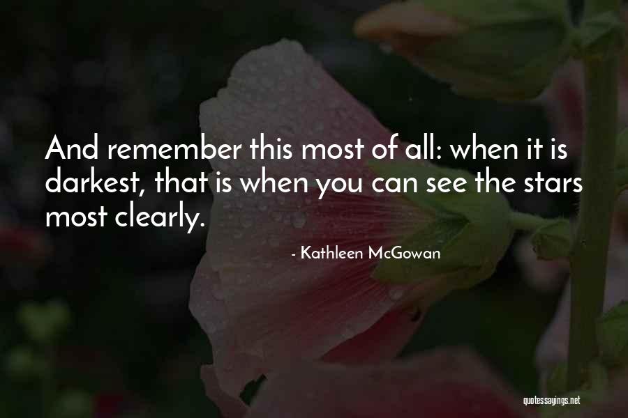 Darkest Quotes By Kathleen McGowan Darkest Quotes By Kathleen McGowan