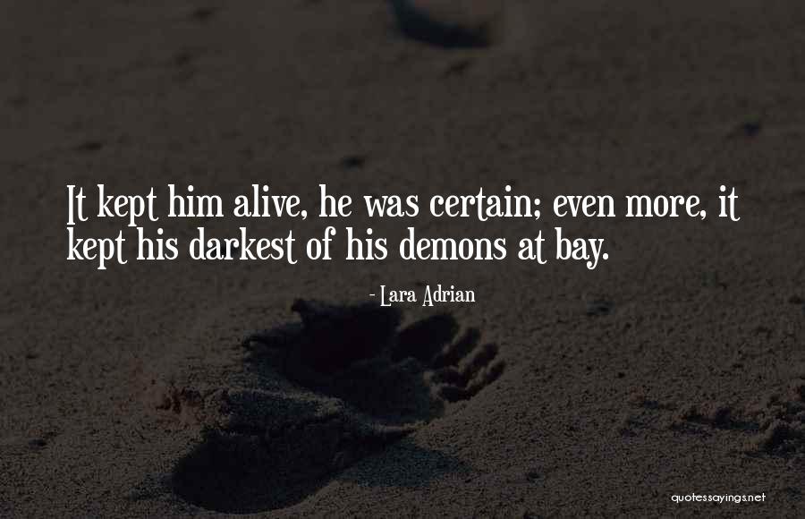 Darkest Quotes By Lara Adrian Darkest Quotes By Lara Adrian