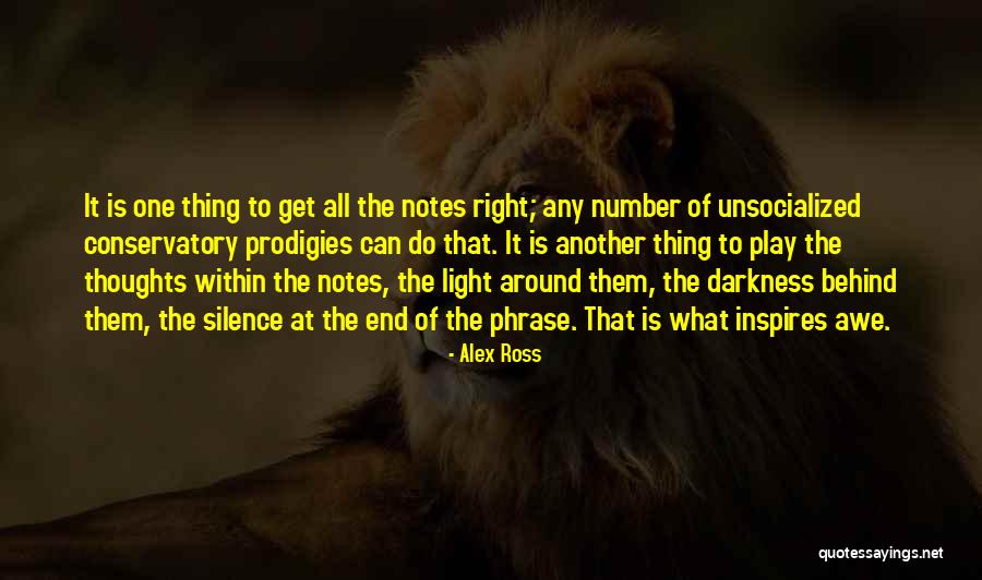 Darkness All Around Quotes By Alex Ross