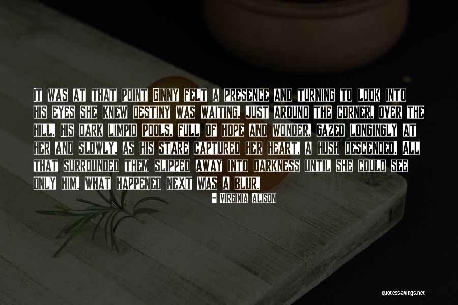 Darkness All Around Quotes By Virginia Alison Darkness All Around Quotes By Virginia Alison