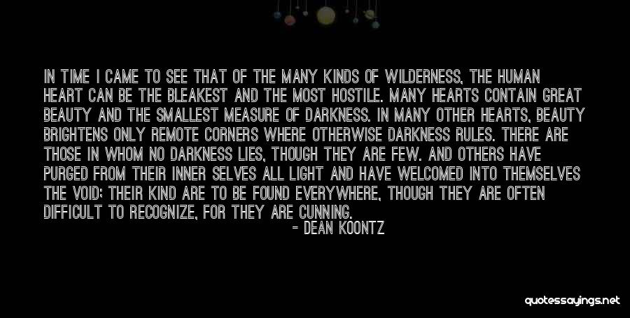 Darkness And Beauty Quotes By Dean Koontz