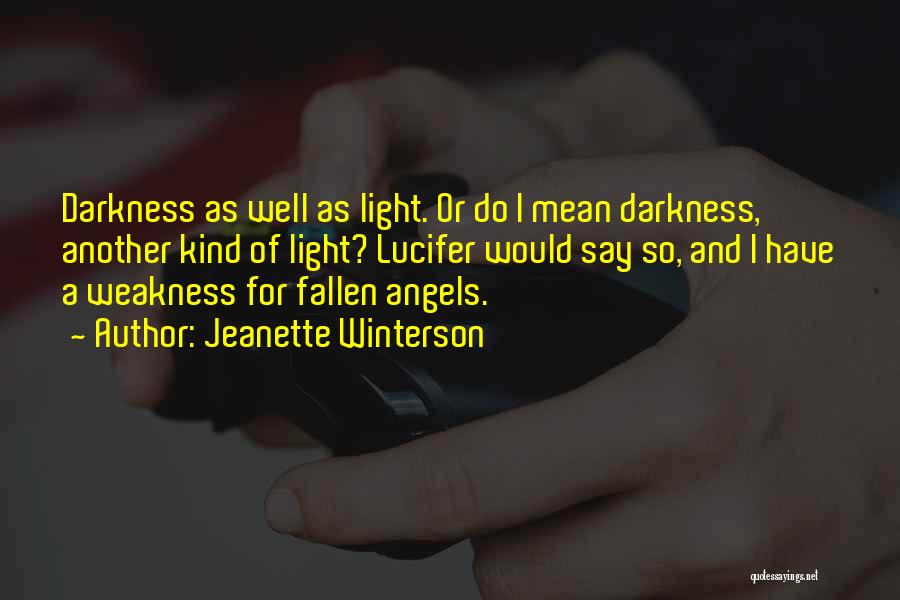 Darkness And Light Quotes By Jeanette Winterson