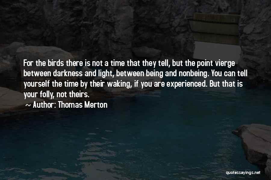 Darkness And Light Quotes By Thomas Merton