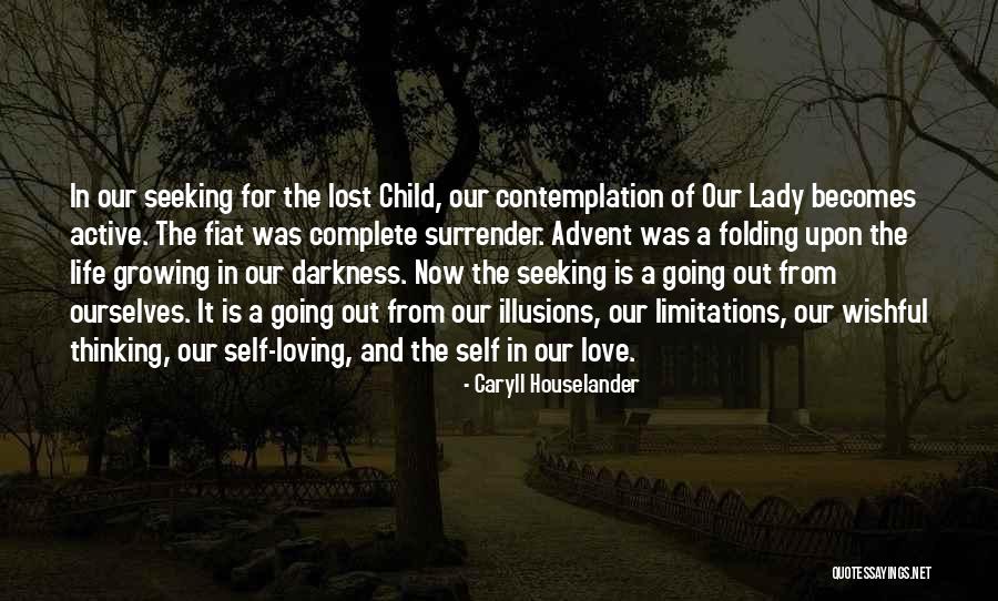 Darkness And Love Quotes By Caryll Houselander