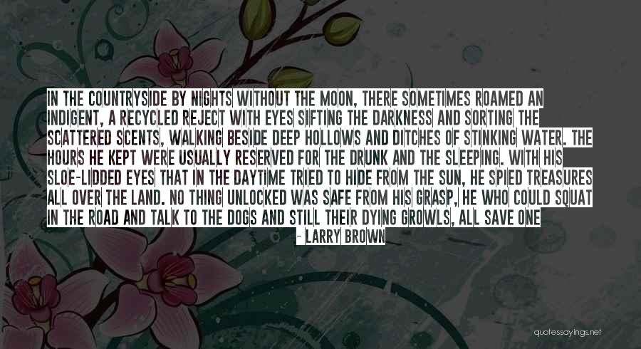 Darkness And Moon Quotes By Larry Brown Darkness And Moon Quotes By Larry Brown