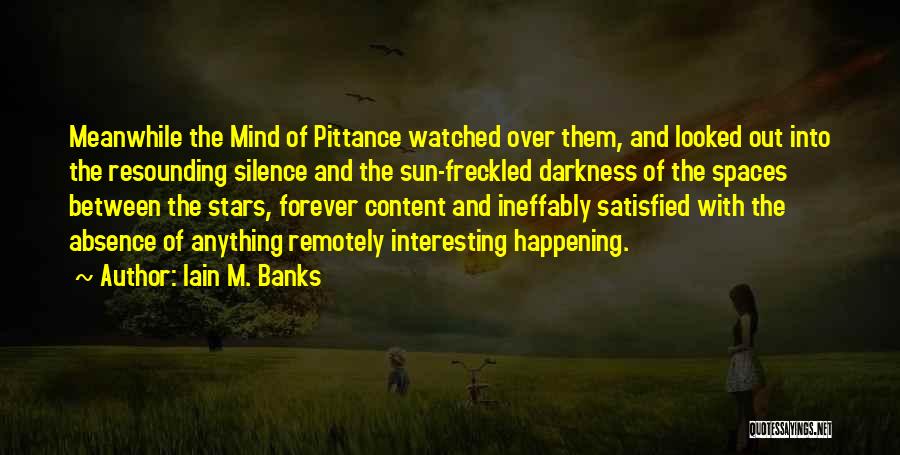 Darkness And Silence Quotes By Iain M. Banks