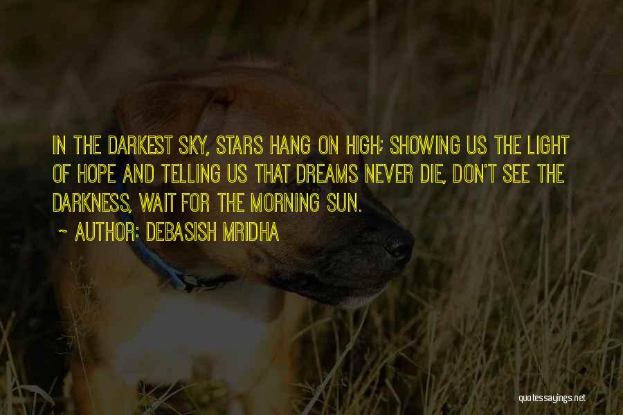 Darkness And Stars Quotes By Debasish Mridha