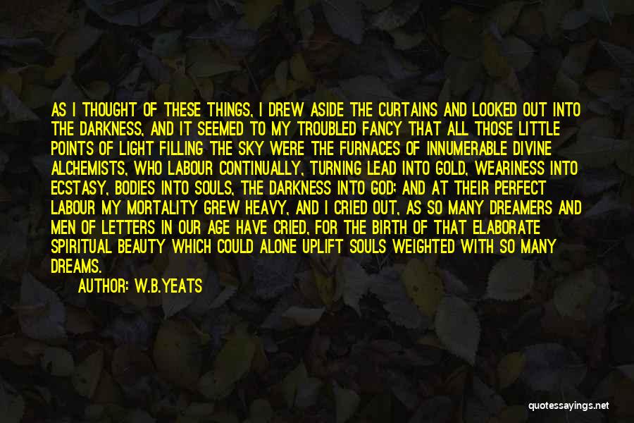 Darkness And Stars Quotes By W.B.Yeats